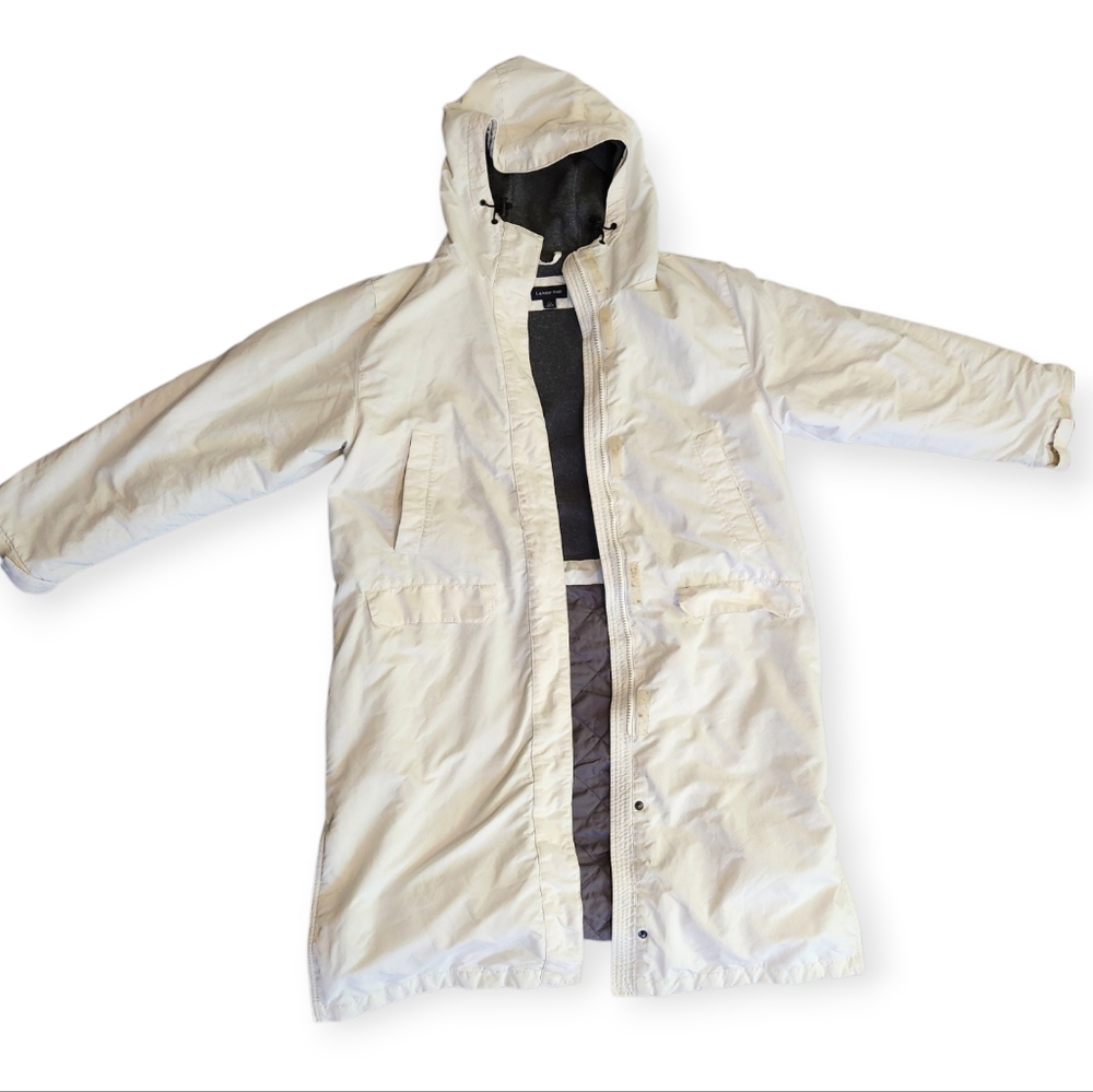 Lands' End Cream‎ Ski & Snow Jacket